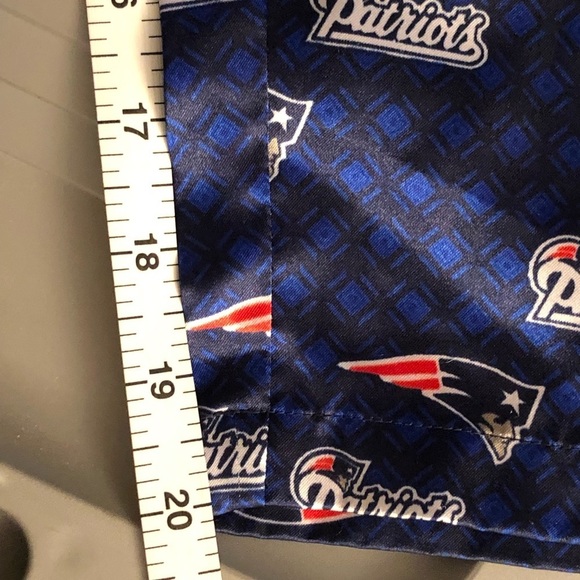 NFL New England Patriots size large blue silky lounge pants - Picture 6 of 12